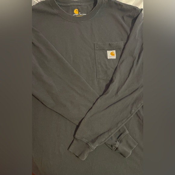 Men’s Carhartt Long Sleeve (Black) - Picture 1 of 3